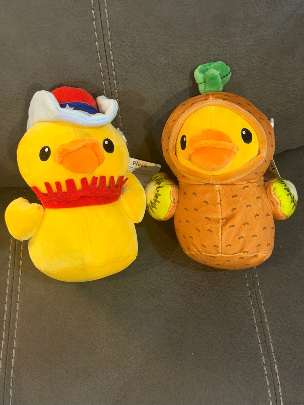NWT Stuffed Rubber Duckies